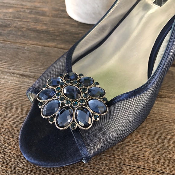 Caparros Sling Back Kitten Heel Shoes - Picture 2 of 16